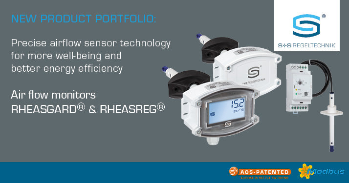 Nachhaltigkeit und bessere Energieeffizienz: RHEASREG® und RHEASGARD® Luftstromwächter